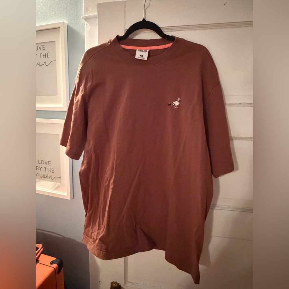 Staple Brown Short Sleeve Tee
